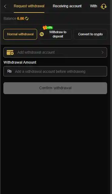 666p withdraw